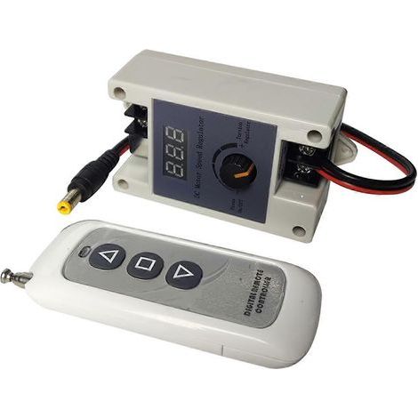 Wireless Remote Control DC Motor Speed LED Light PWM Dimming Speed Control Module Switch for Electri (1/5)
