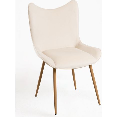 Sillas Comedor - Silla Tana Terciopelo - Beige