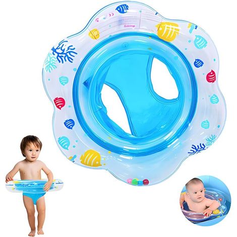 Bouées pour bébé, bouées étanches pour bébé, siège flottant gonflable pour bébé, sécurité en bateau, apprentissage de la natation pour bébé en PVC (1/4)