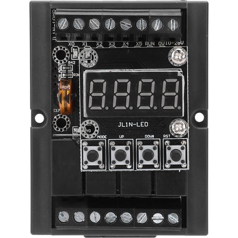 Module de contrôle industriel PLC avec relais et tube numérique, boîtier intégré JL1N‑10MRY 24V CC (1/5)
