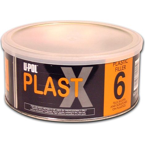 UPOL - Mastic pour plastique 600ml - PLAS/6 - Ce produit de marque UPOL est neuf.