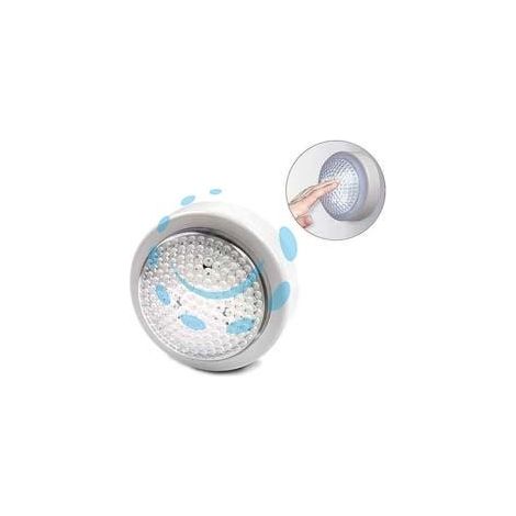 LAMPADA A PRESSIONE LED ROTONDA - 0,1w - 10 lumen - ø mm.100x50