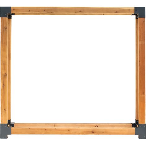 Westmann Kaminholzregal Michel XXL, natur, XXL (198 x 40 x 180 cm (B x T x H)) (1/5)