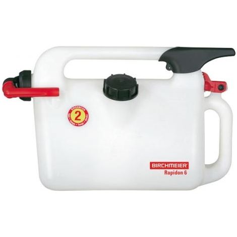 Kanister mit Rapidon 6 für Füllmenge 6 l Kunststoff weiß