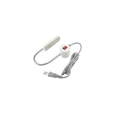 30-LED-Nähmaschinenleuchte mit Schwanenhals und Magnetfuß für Haushalt oder Nähmaschinen (220 V) - Crezuo (1/4)