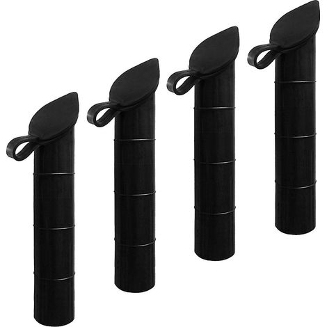 4-piece fishing rod holder rubber inner sleeve bushing 30 degrees (1/5)
