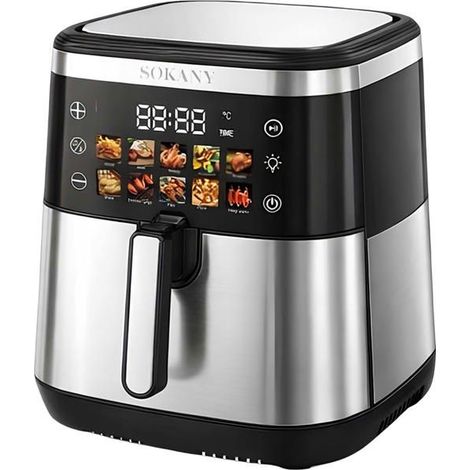 Friteuse à air chaud - SOKANY - Sokany - 13 L - 2600W - Écran tactile (1/5)