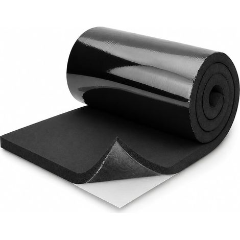 Tapis isolant autocollant pour voiture, 20 mm, 150 x 30 cm, tapis d'isolation phonique et tapis isolant, ignifuge, résistant à l'humidité, imperméable, tapis en mousse pour voiture, caravane (1/5)