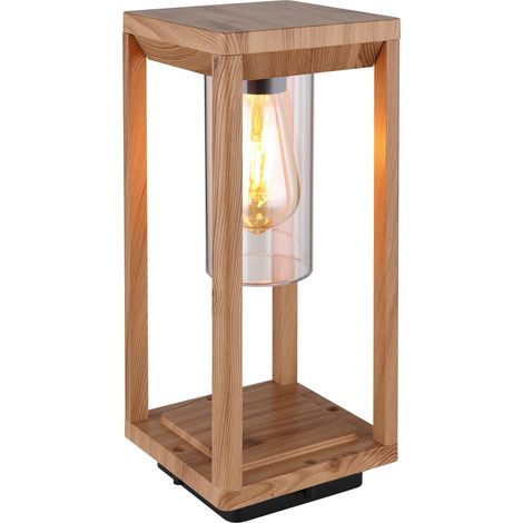 Globo - lámpara de pie - Candela - natural - aluminio - LEDE27 - (1/5)