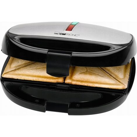 3-in-1-Gerät: Toaster, Sandwichmaker, Waffeleisen und Sandwichgrill (800 W)