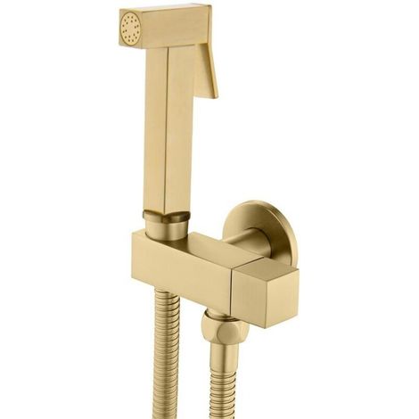 Bidet-Sprühkopf, Duschset aus Messing für Toilette, Wandmontierter Handbrausekopf, Toilettenbrausekopf für Bidet