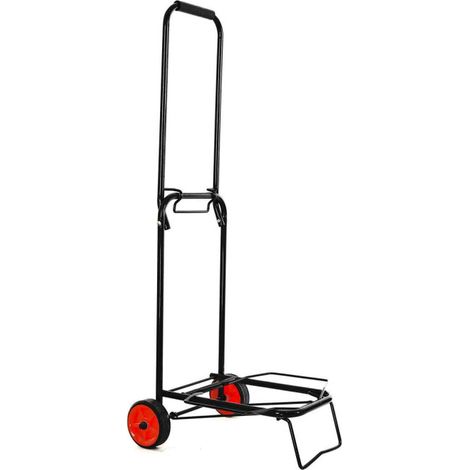 Diable Pliable & Tendeur "Compact" 86cm Noir (1/5)