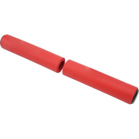 Poignées de vélo RISK en éponge antidérapantes et absorbant les chocs, protection de guidon pour VTT, boîte rouge (1/5)