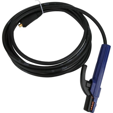 Porte-électrode 300 A avec pince pour baguette de soudage et câble de 4 m et 25 mm² pour poste à souder MMA à l'arc (1/5)