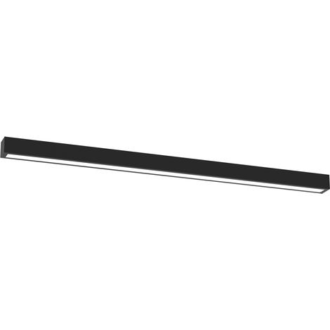 Plafoniera Lungo Milagro nera 124 cm T8/G13 18W IP20 (1/5)