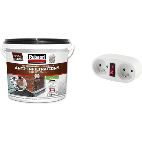 Revêtement Anti-Infiltrations Stop fuite Noir 1 kg, pour réparation (1/5)