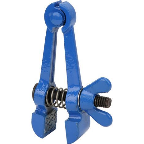 Miniatur-Handschraubstock aus blauem Stahl, vielseitiges Werkzeug für Heimwerkerbedarf und Eisenwaren (25 mm) (1/5)