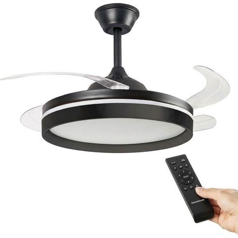 Deckenventilator - INNOVAGOODS - VENTILATOR - LED 4000 lm - Leiser DC-Motor - 6 Geschwindigkeiten