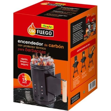Allume-feu rapide Flower OK pour charbon de bois BBQ