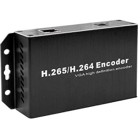 Encodeur audio-vidéo VGA vers IP H.265 H.264 Streaming RTMP HLS UDP SRT RTSP HTTP CATV IPTV Sortie en boucle VGA (1/5)