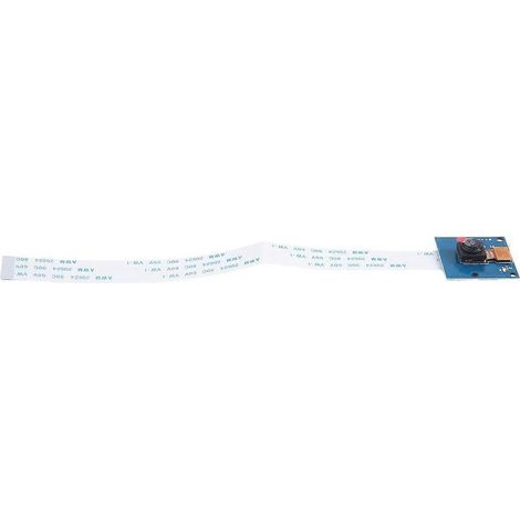Module caméra miniature OV5647 avec capteur 5 mégapixels 1080p et câble 15 broches de 15 cm (6 pouces) pour Zero/2W/W/5, bleu (1/4)