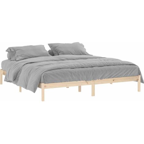 Maison Exclusive - Estructura de cama sin colchón madera maciza d