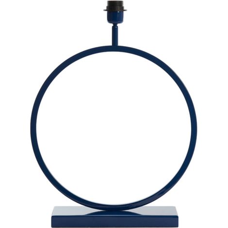 Light & Living - lámpara de mesa - Liva - azul - metal - (1/4)