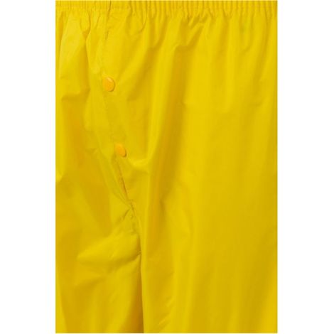 TRAJE DE LLUVIA DOS PIEZAS CON CAPUCHA OCULTA Amarillo 3XL (1/5)