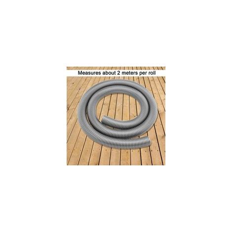 Manguera flexible de 2 m, diámetro interior de 32 mm, diámetro exterior de 39 mm, accesorio universal para aspiradoras domésticas. (1/5)