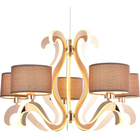 Lampadario Candellux Ambrosia 35-33918 LED E14 rame (1/5)
