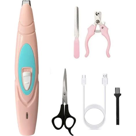 Tondeuse à poils professionnels pour animaux de compagnie, tondeuse électrique pour chiens, tondeuse de coiffure pour chiens-AquaForge (1/5)