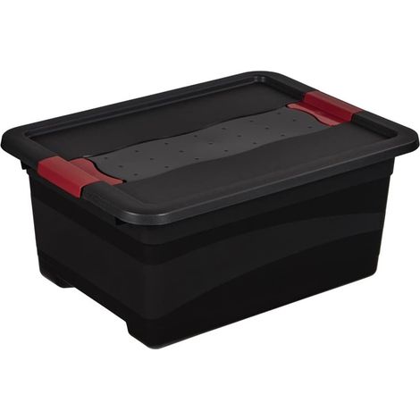 Aufbewahrungsbox keeeper eckhart 12L stapelbar mit Deckel (1/5)