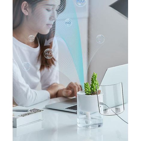 humidificateur Usb Humidificateur D'intrieur De Purification D'air De Plante Verte (1/4)