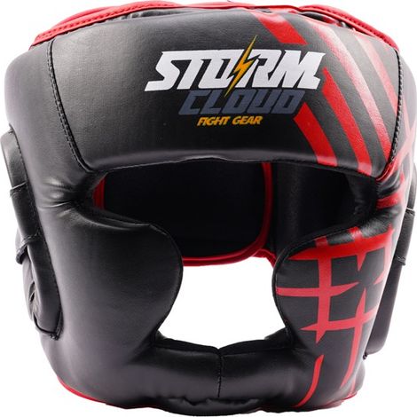 Casque de boxe StormCloud Lynx Noir/Rouge S/M (1/5)
