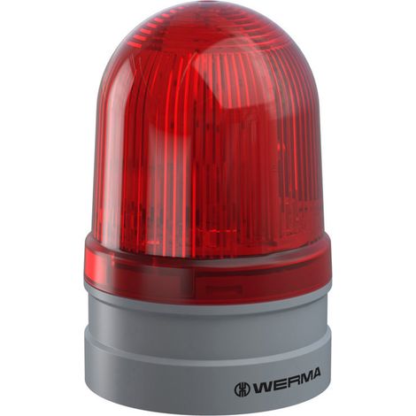 Werma Signaltechnik Signalleuchte Midi TwinLIGHT 12/24VAC/DC RD 261.110.70 Rot 12 V/DC