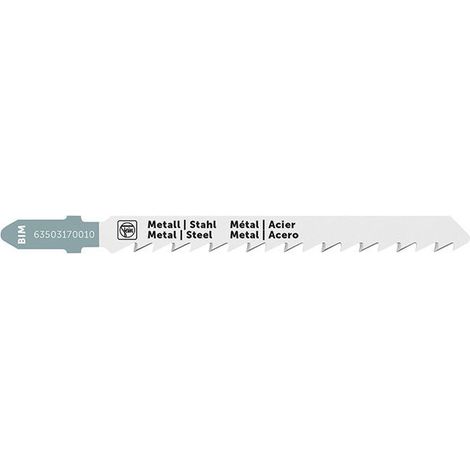 Lames de scie sauteuse Fein pour le métal BIM 75 T3 MS SC - 63503170010 (1/2)
