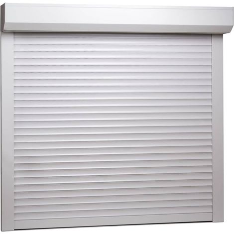 Vidaxl – Store roulant manuel blanc 160 x 150 cm – Aluminium et polyuréthane – Système à commande manuelle – Pour usage intérieur et extérieur