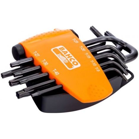 JUEGO 8 LLAVES ACODADAS TORX PLUS 8 PZS - BAHCO