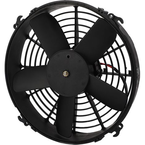 Ventilateur de refroidissement électrique pour condenseur AC 330 mm, 24 V, 160 W, à cinq pales, pour radiateur de climatisation, bus et camions. (1/5)