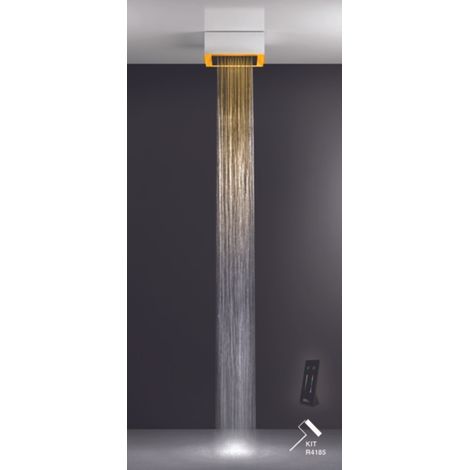 Gessi Afilo, Système de douche multifonctionnel 300x300, avec