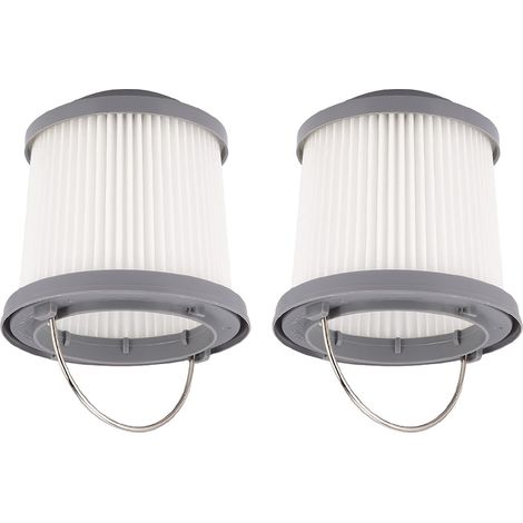 Lot de 2 filtres de rechange pour aspirateur Black & Decker PV1210 V1020l PD11420L (1/5)