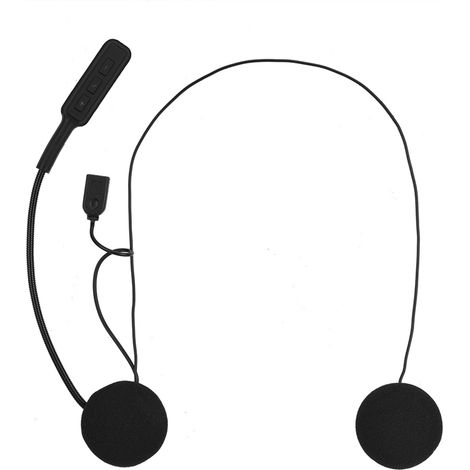 Casque audio Bluetooth sans fil avec haut-parleurs intégrés pour téléphone portable