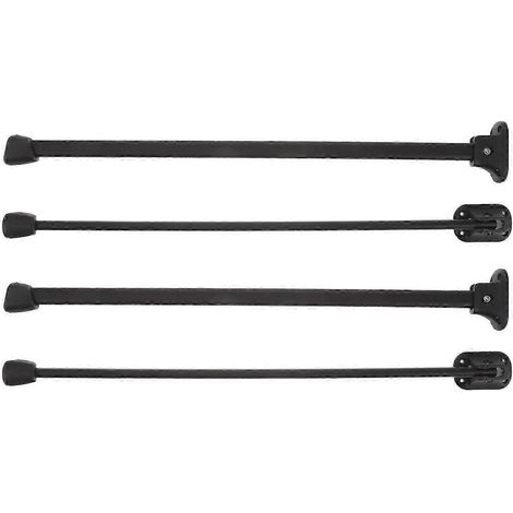 Quatre pieds pliants robustes en métal de 50 cm (20 pouces), adaptés aux canapés, armoires, coiffeuses, tables basses, etc. (1/5)