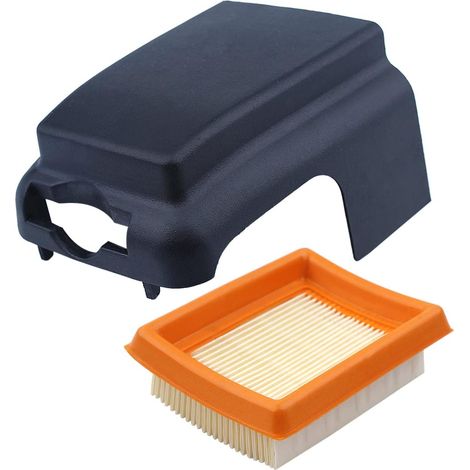 Kit de filtre à air avec couvercle pour Stihl FS120 FS200 FS250 débroussailleuse, coupe-herbe, nettoyeur, filtre à air, couvercle de filtre à air (1/5)