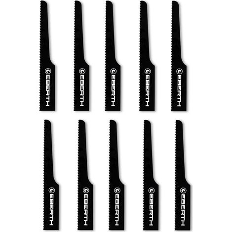 Lames scie sauteuse T18 set 10 pcs, 95mm, 18 TPI, acier/alu/plastique – EBERTH (1/5)