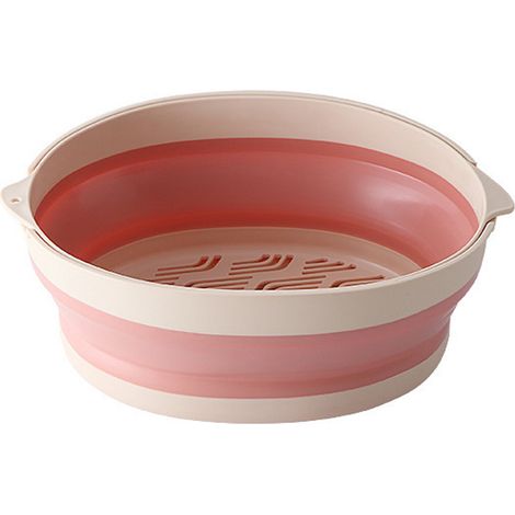 1 Passoire, 2 en 1, Silicone, Pliable, Grande capacité, Cuisine, Camping (1/5)