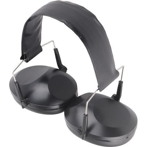 Casque antibruit pour le sport et la chasse, protection auditive active (noir) (1/5)