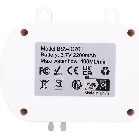 Sistema de riego automático inteligente BSV-IC201 con temporizador LED programable para 10 macetas, resistente al agua (IP65). (1/5)
