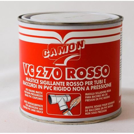 Mastice sigillante extra per tubi e raccordi in pvc : Modello - BARATTOLO 500 GR C/P