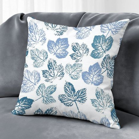 Housse de coussin fleurs colorées, décoration intérieur maison,45×45cm (1/5)